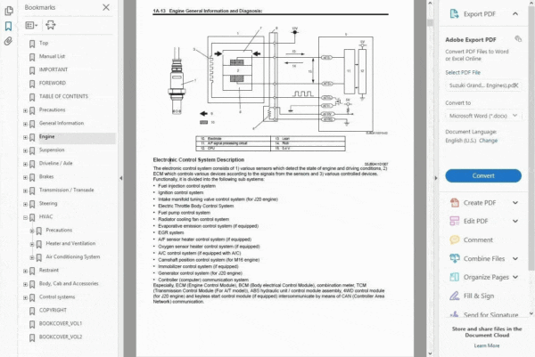 SUZUKI GRAND VITARA 2005-2015 SERVICE REPAIR MANUAL - Image 2