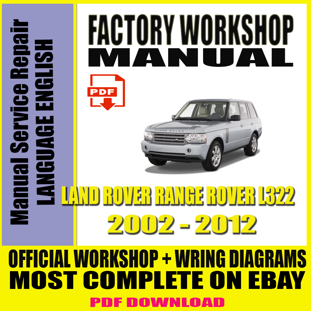 For Range Rover 2002-2012 Service Repair Manual 2006 2005 2004 2003 Land 