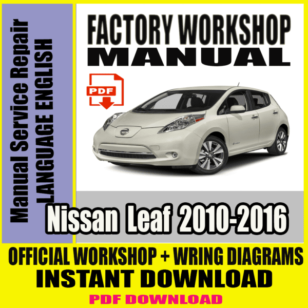 Nissan leaf repair manual