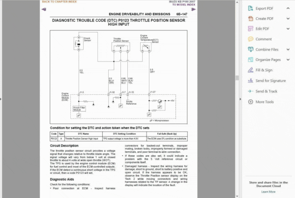 ISUZU D'MAX 2003-2012 SERVICE REPAIR MANUAL - Image 4