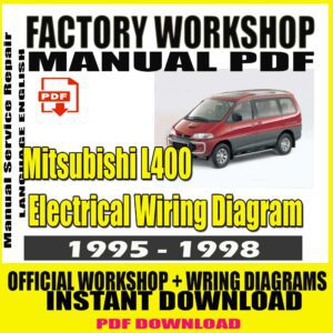 mitsubishi-l400-electrical-wiring-diagram-manual-1995-1998