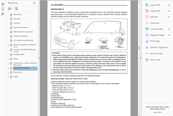 SUZUKI GRAND VITARA 1997-2005 MANUAL SERVICE REPAIR - Image 4