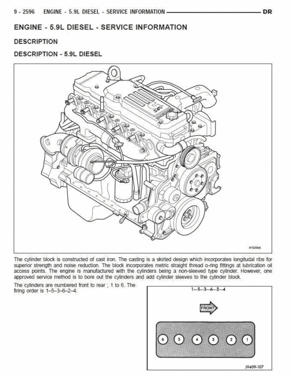 DODGE RAM 2001-2009 MANUAL SERVICE REPAIR - Image 5