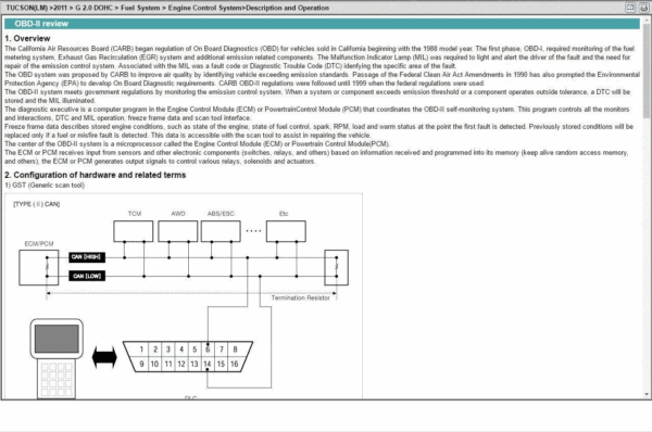 HYUNDAI TUCSON 2010-2015 SERVICE REPAIR MANUAL - Image 2