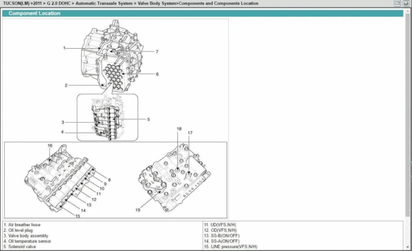 HYUNDAI TUCSON 2010-2015 SERVICE REPAIR MANUAL - Image 3