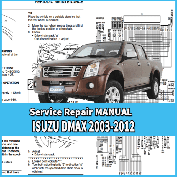 ISUZU D'MAX 2003-2012 SERVICE REPAIR MANUAL