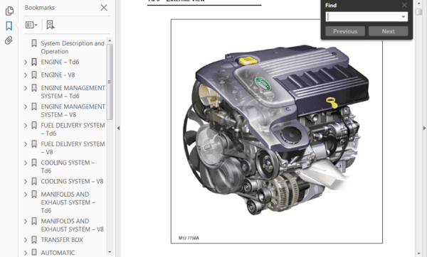 RANGE ROVER L322 2002-2012 Service Repair Manual - Image 2