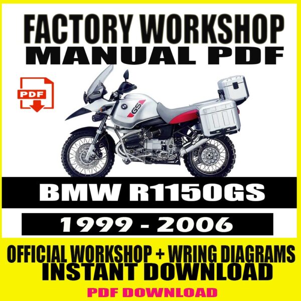 BMW R1150GS 1999-2006 MANUAL SERVICE REPAIR