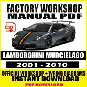 LAMBORGHINI MURCIELAGO REPAIR MANUAL