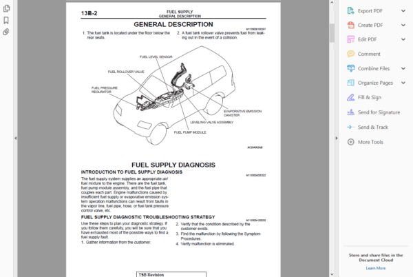 MITSUBISHI PAJERO 1996-2006 FACTORY REPAIR SERVICE MANUAL - Image 4