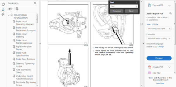 RENAULT MEGANE II 2002-2008 Service Repair Manual - Image 5