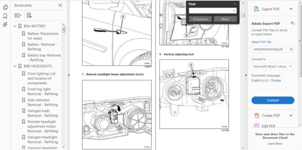 RENAULT MEGANE II 2002-2008 Service Repair Manual - Image 4