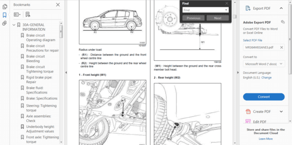 RENAULT MEGANE II 2002-2008 Service Repair Manual - Image 2