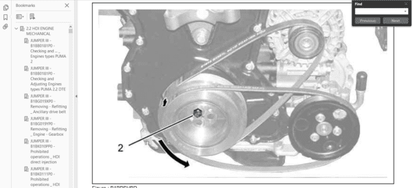 CITROEN RELAY FACTORY REPAIR SERVICE MANUAL - Image 5