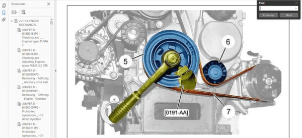 CITROEN RELAY FACTORY REPAIR SERVICE MANUAL - Image 4