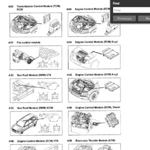 VOLVO XC90 2002-2014 FACTORY REPAIR SERVICE MANUAL