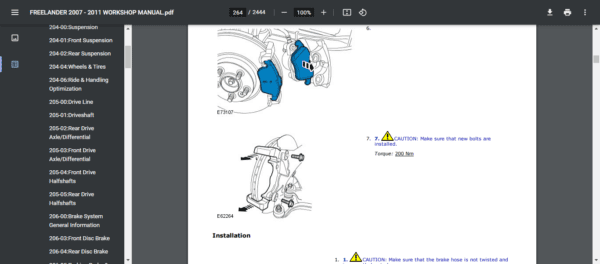 Land Rover Freelander 2 L359 Service Repair Manual - Image 3