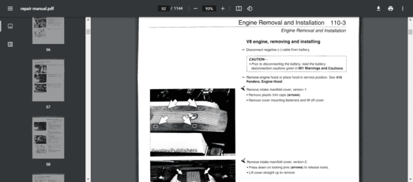 BMW 7 SERIES E38 740I 1995-2001 SERVICE REPAIR MANUAL - Image 4