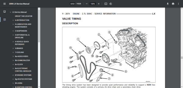 DODGE MAGNUM 2005-2008 MANUAL SERVICE REPAIR - Image 7