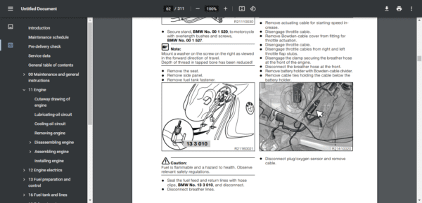 BMW R1150GS 1999-2006 MANUAL SERVICE REPAIR - Image 5