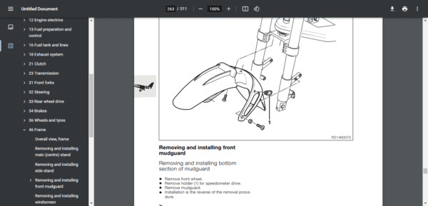 BMW R1150GS 1999-2006 MANUAL SERVICE REPAIR - Image 3