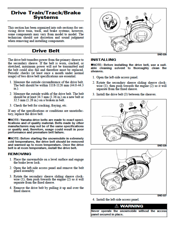 Ski-Doo MXZ Renegade X 600 HO E-TEC 2009-2010 service & repair manual - Image 5