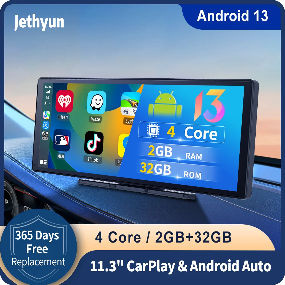 11.3-Inch Universal Dashboard Android 13 Multimedia Player