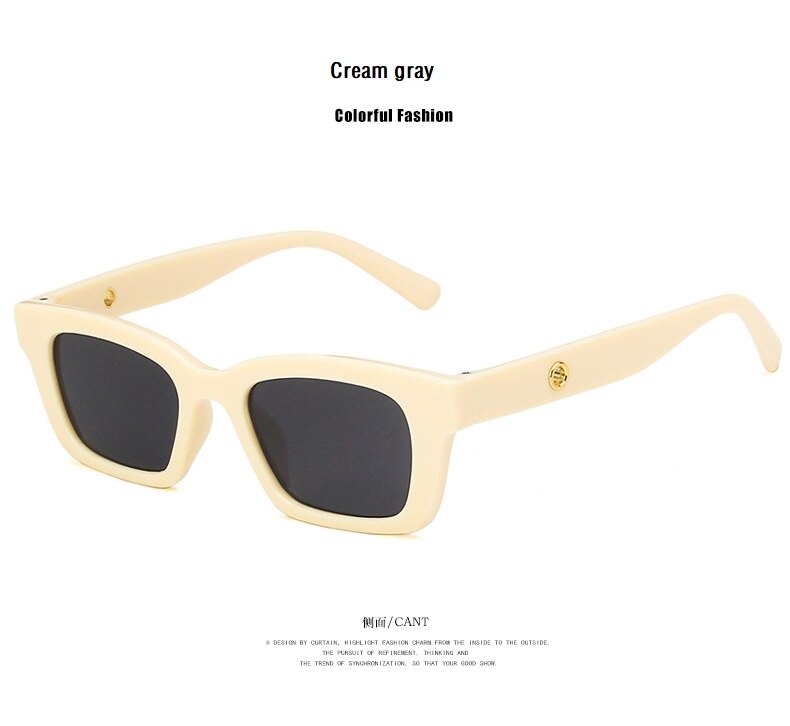 Women's Rectangle Vintage Sunglasses